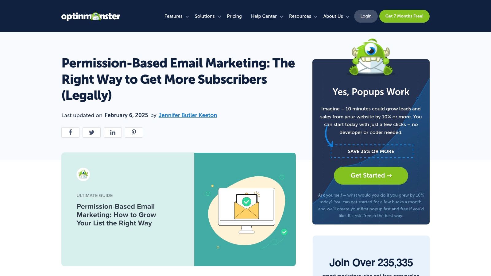 Illustration of a computer screen displaying an email with a checkmark, symbolizing consent in email marketing, relevant to GDPR compliance strategies.