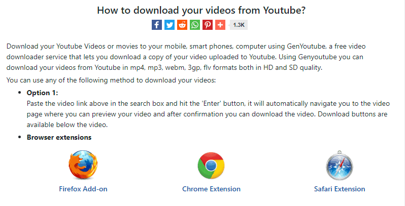 Safe & Fast YouTube Downloader - Gen YouTube