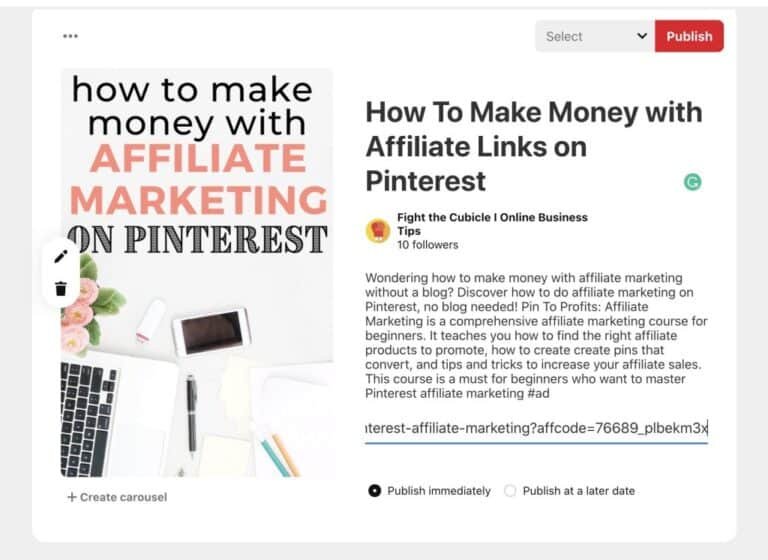 How to Use Pinterest For Affiliate Marketing